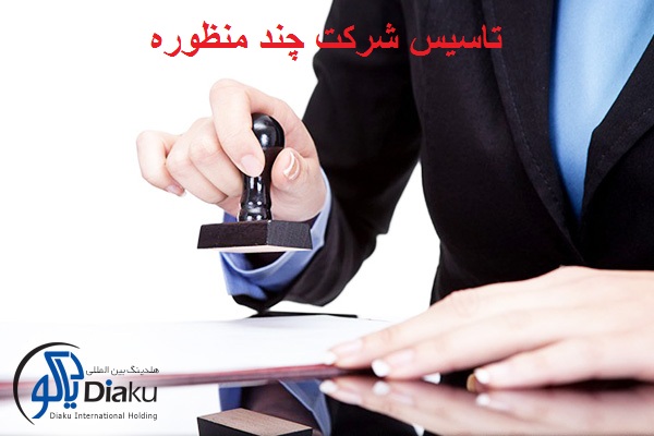 تاسیس شرکت چند منظوره
